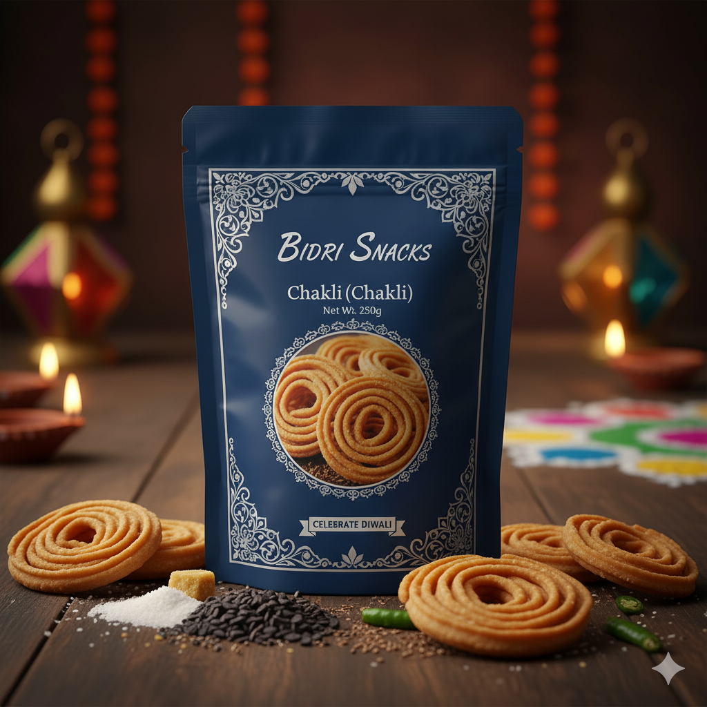 BIDRI SNACKS - Chakli